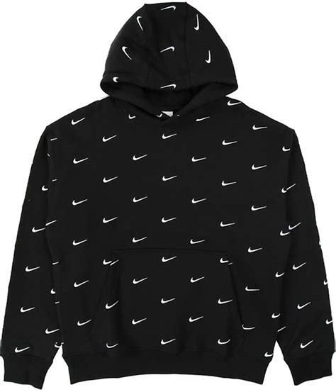 nike sportswear swoosh damen-hoodie mit print|nike swoosh all over hoodie.